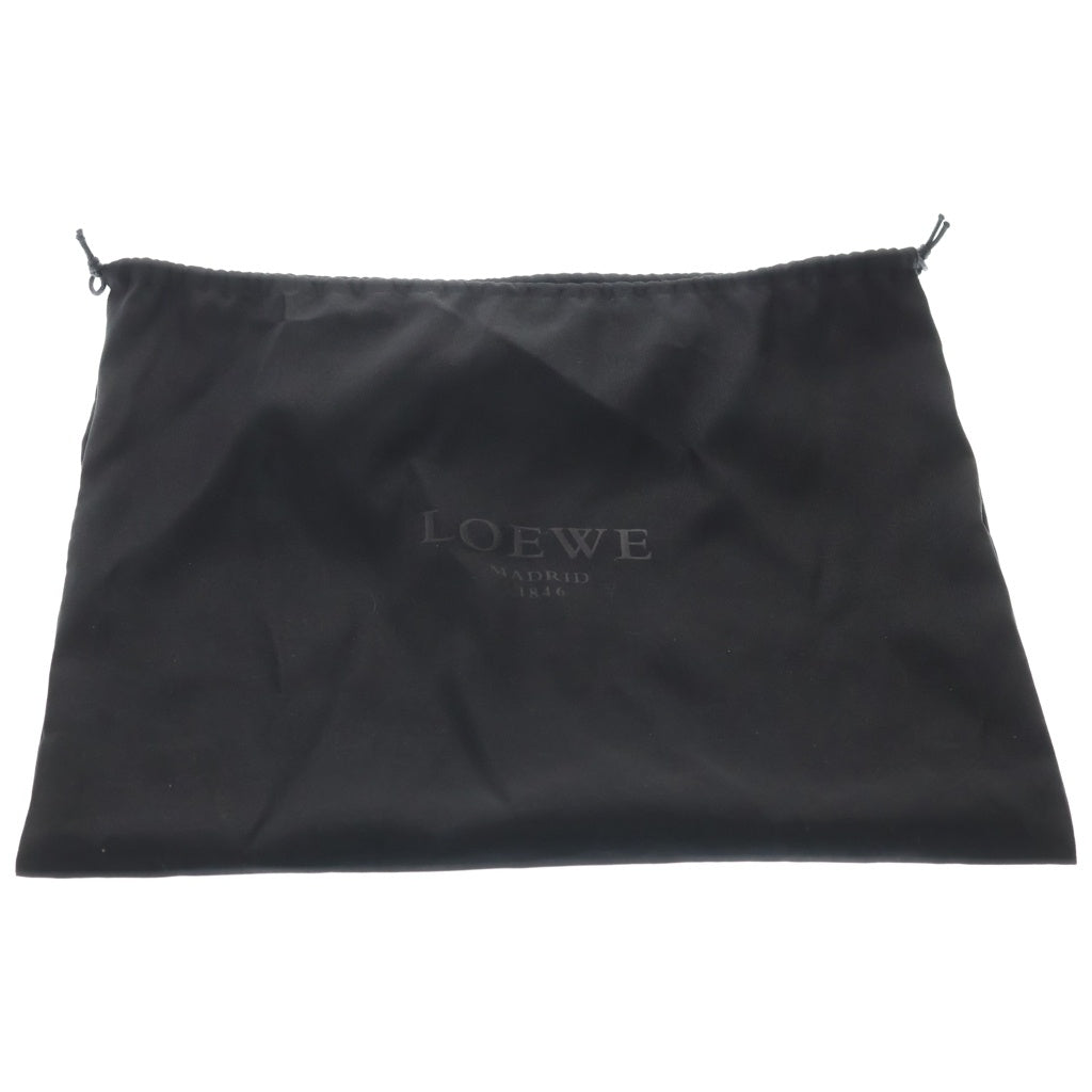 LOEWE(ロエベ) アマソナ28 ハンドバッグ ベージュ レザー シルバー金具 レディース