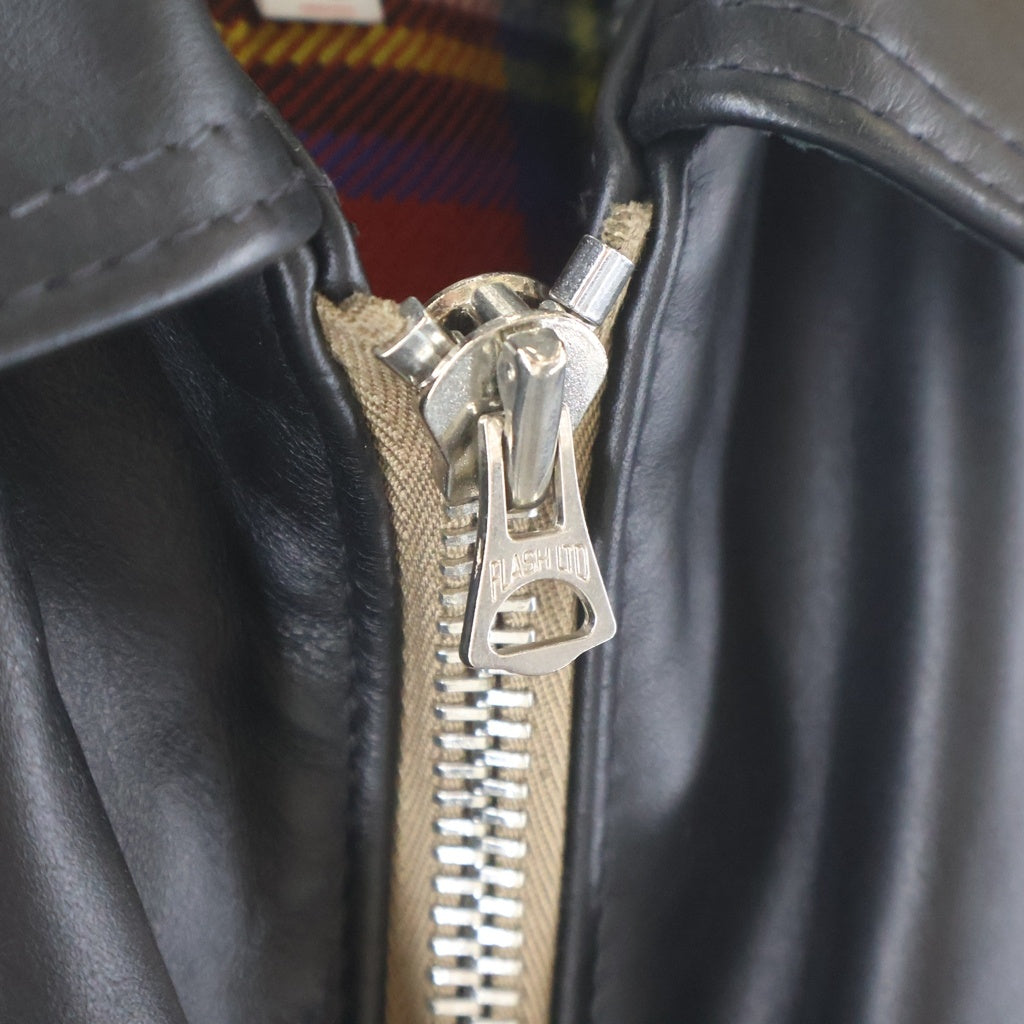 Lewis Leathers(ルイスレザー) #551 DOMINATOR ドミネーター レザー ジップアップ シングルライダース ジャケット ブラック