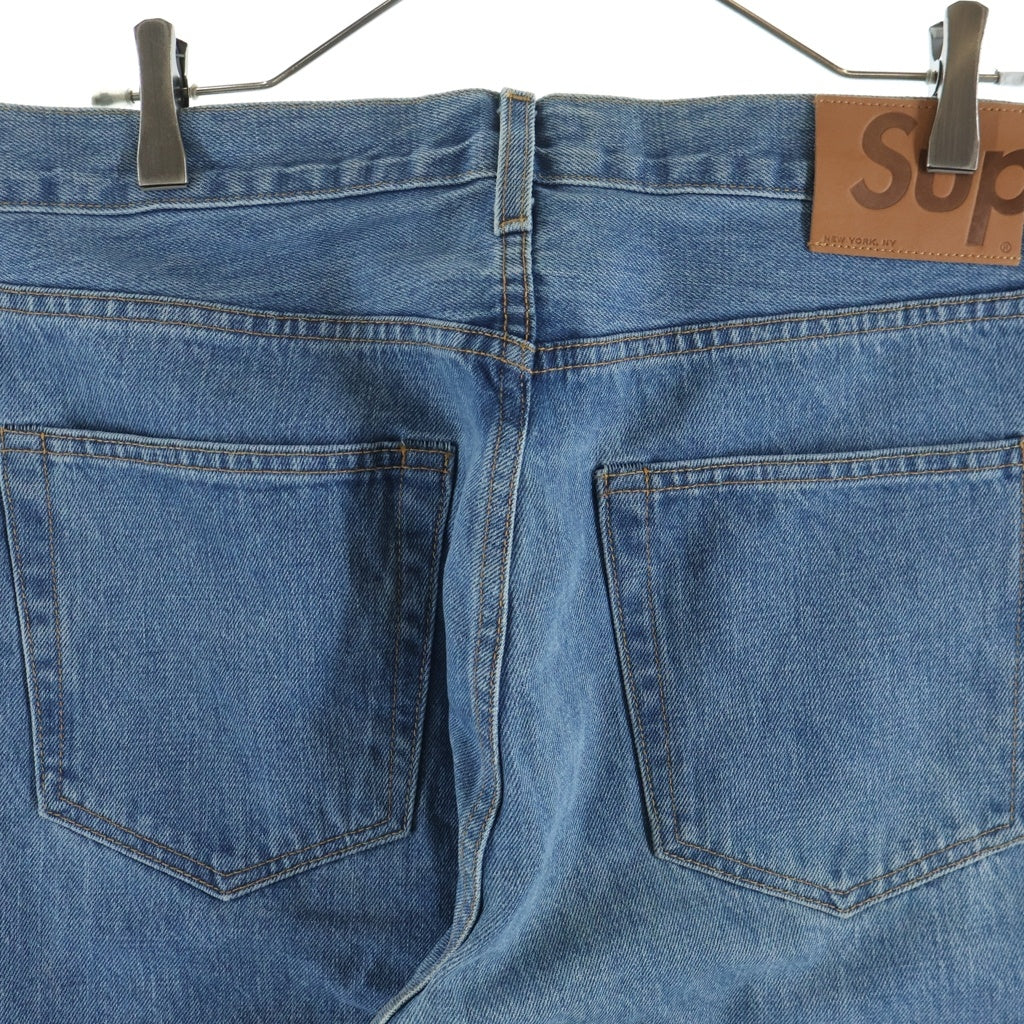 SUPREME(シュプリーム) Stone Washed Slim Jean ストーン ウォッシュド スリム デニム パンツ ジーンズ インディゴ