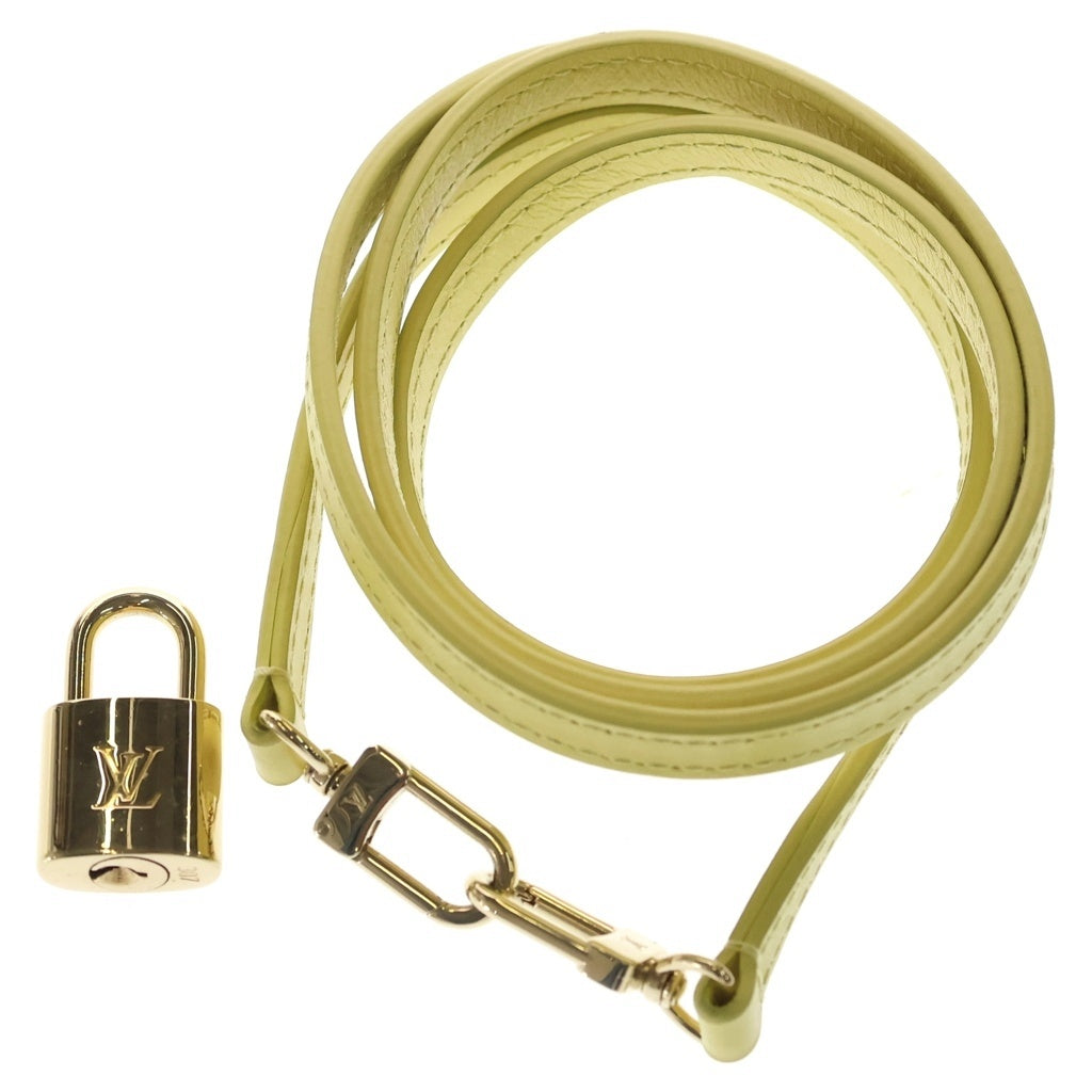 LOUIS VUITTON(ルイヴィトン) アルマBB 2WAYバッグ ハンドバッグ ショルダーバッグ ホワイト×ライトイエロー キャンバス×レザー M53476 ゴールド金具 レディース