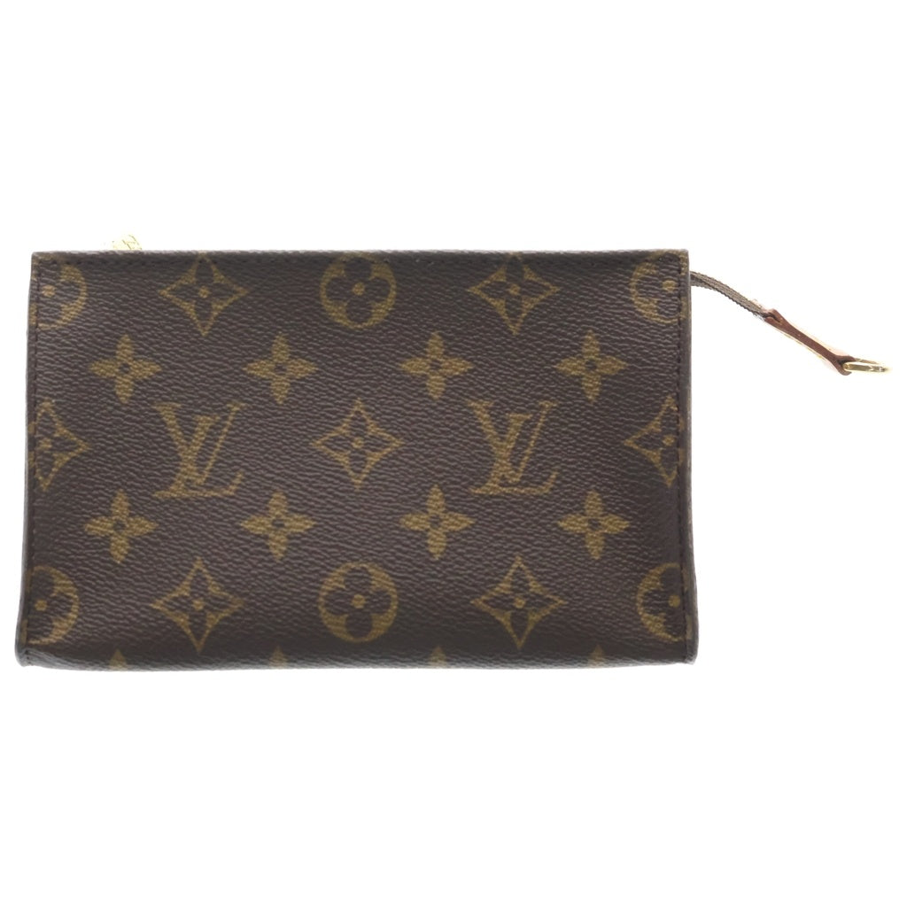 LOUIS VUITTON(ルイヴィトン) モノグラム バゲットPM ハンドバッグ ミニトートバッグ ブラウン レザー×PVC M42238 ゴールド金具 レディース