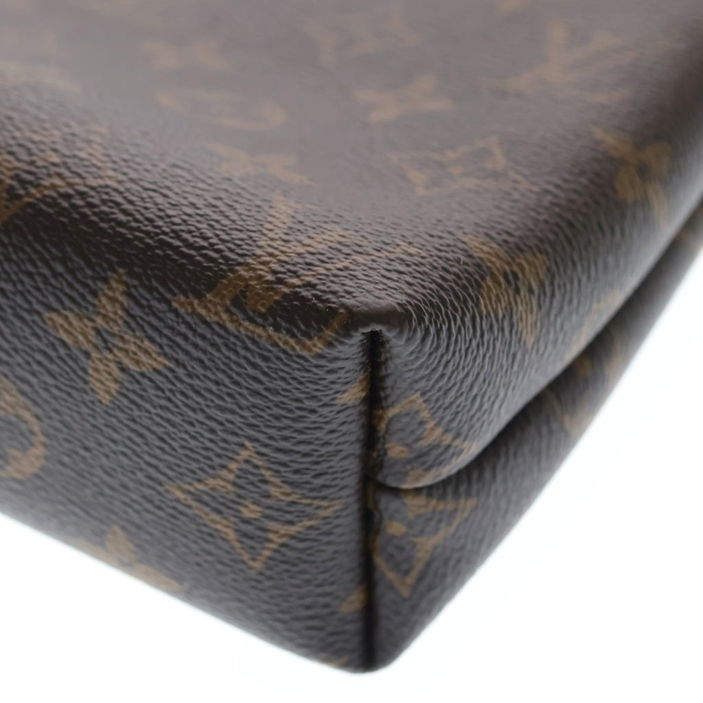 LOUIS VUITTON(ルイヴィトン) モノグラム ロックイット チェーン PVC レザー ハンドバッグ トートバッグ M40989 ブラウン レディース