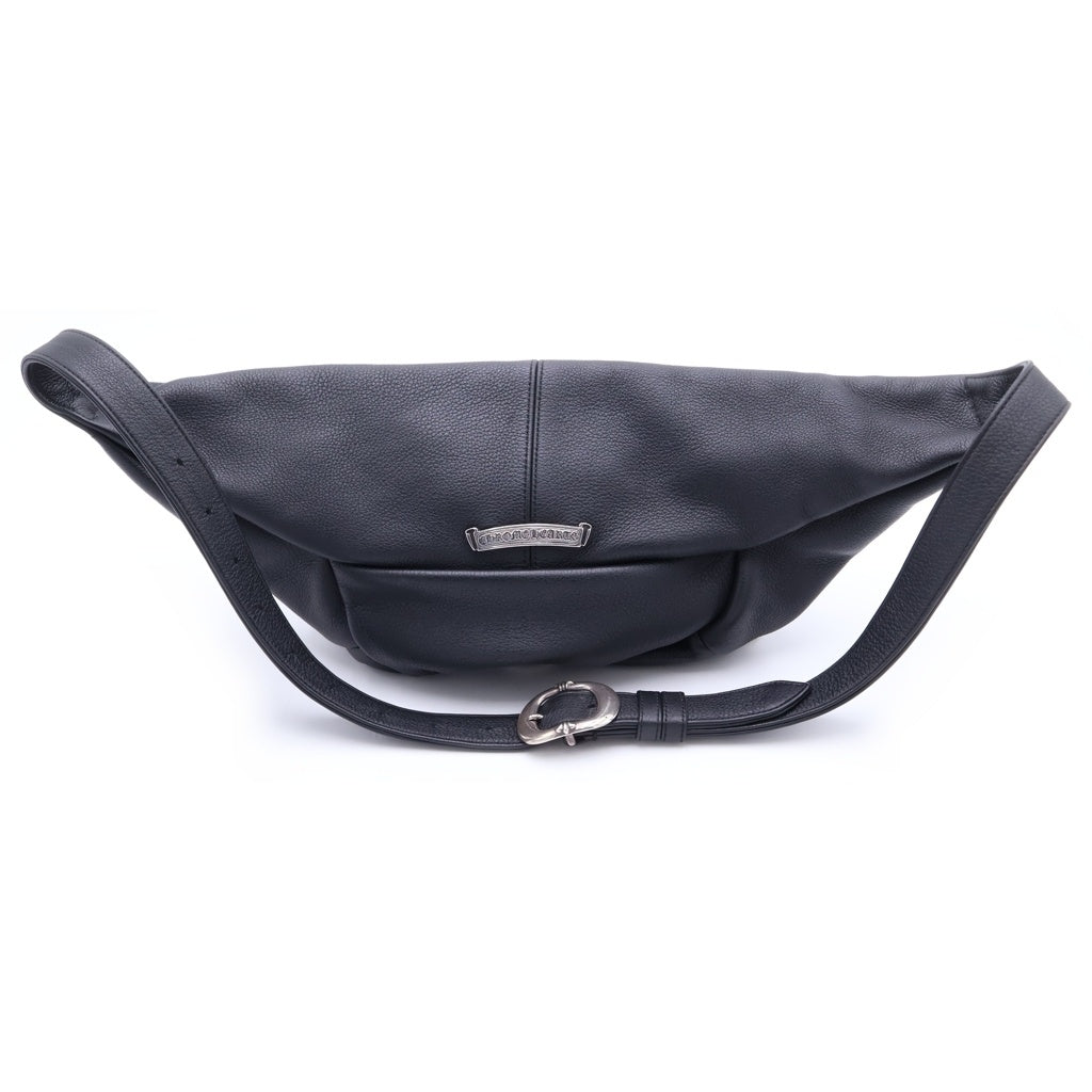 CHROME HEARTS(クロムハーツ) #1 SNAT PACK スナットパック ダガージップ ガンスリンガーベルト レザーウエストバッグ ブラック