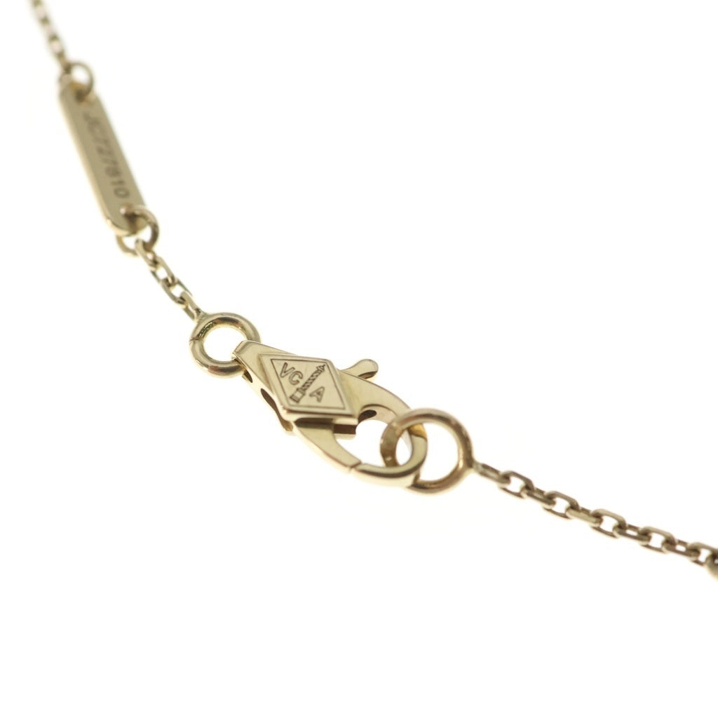 Van Cleef & Arpels(ヴァンクリーフアンドアーペル) スウィートアルハンブラ パピヨン マザーオブパール ブレスレット K18YG イエローゴールド VCARF69000