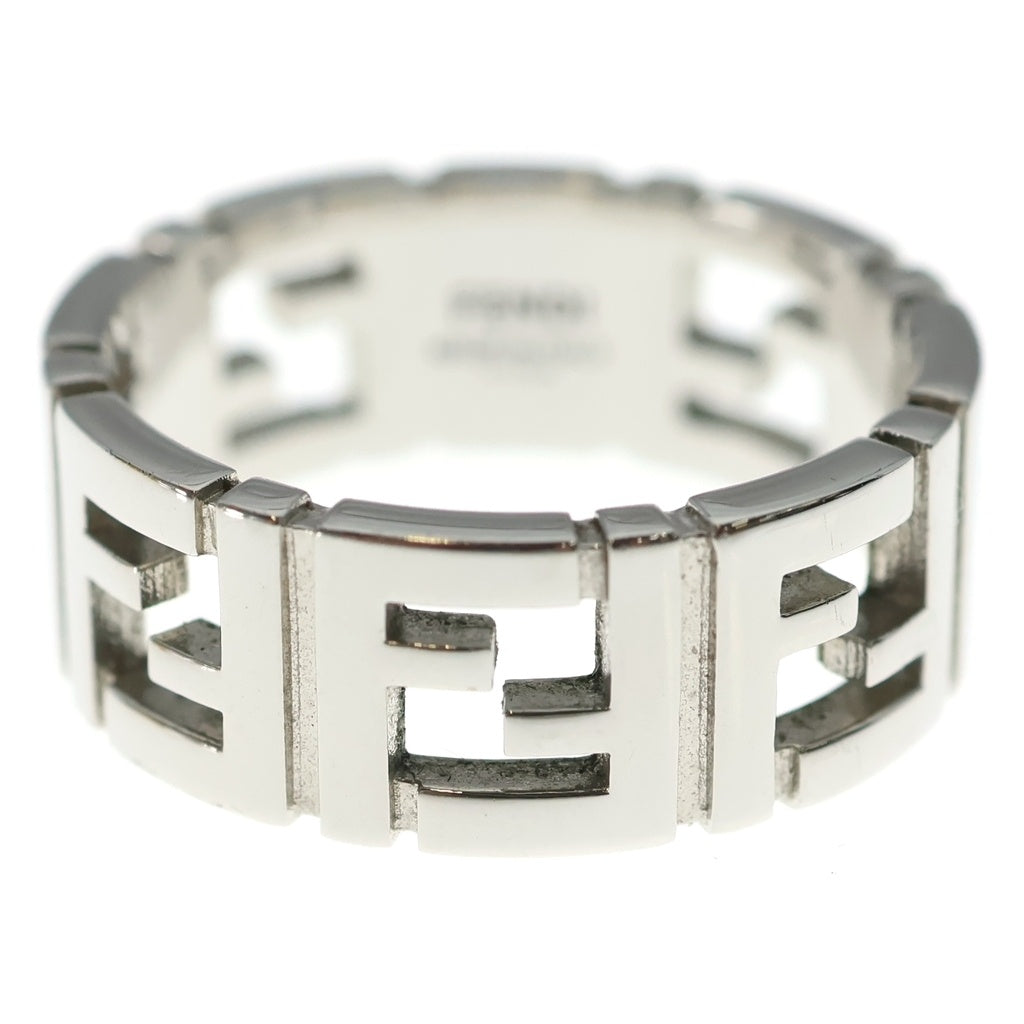 FENDI(フェンディ) FFリング シルバー #L