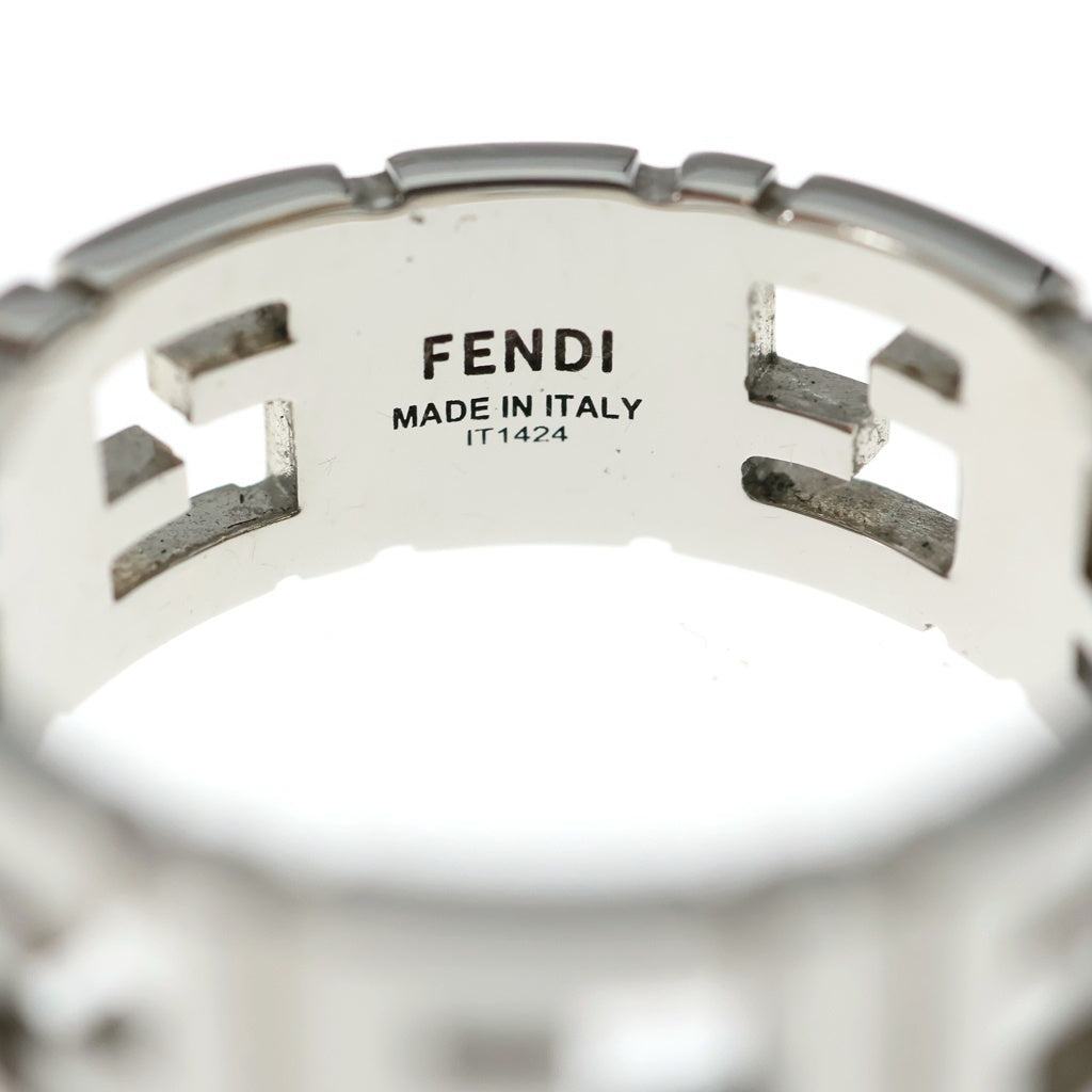 FENDI(フェンディ) FFリング シルバー #L