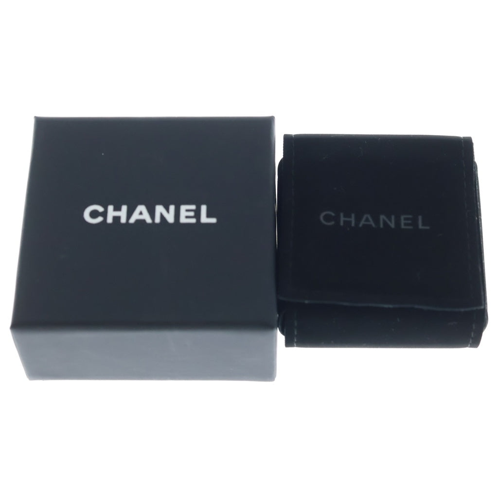 CHANEL(シャネル) ココマーク ラインストーン フリンジピアス シルバー レディース