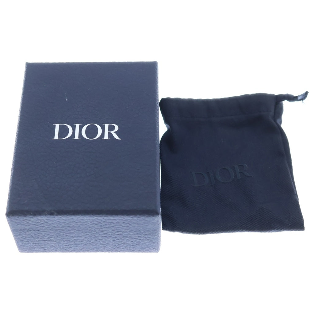 Christian Dior(クリスチャンディオール) ロゴプレート チェーン ブレスレット シルバー レディース