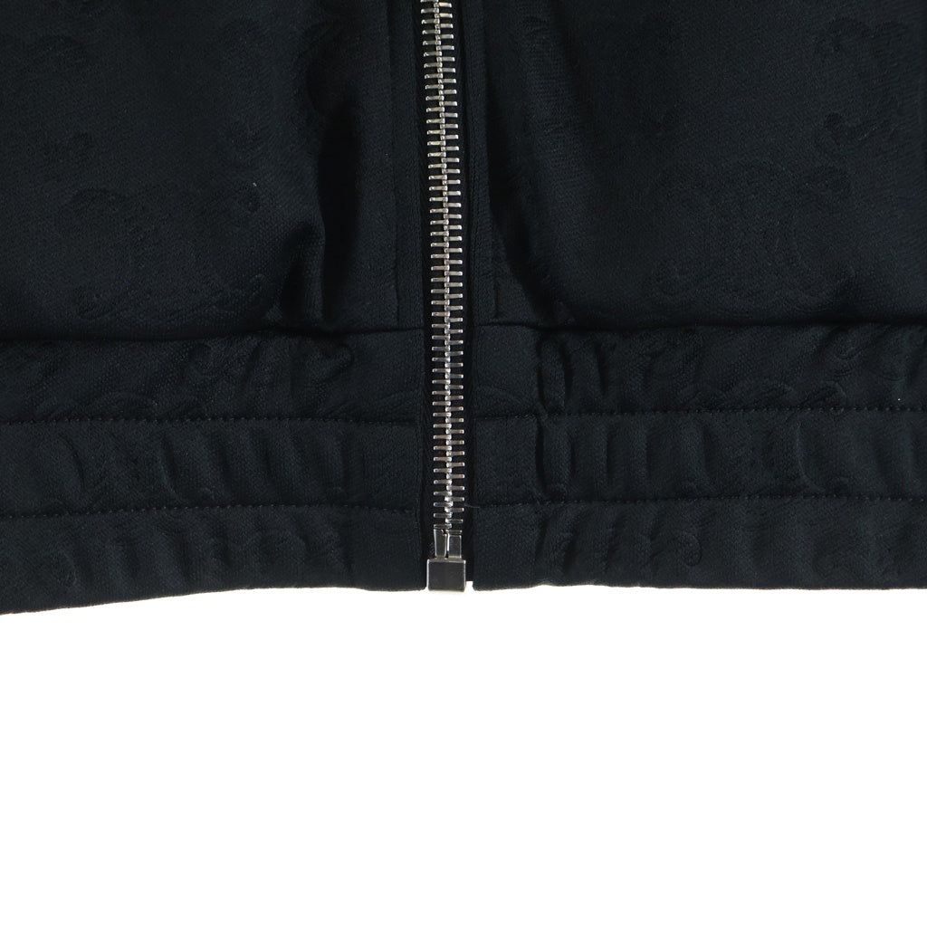 CELINE(セリーヌ) トリオンフ ロゴ ジャガード ポリエステル テックジャージ トラックジャケット ブルゾン #XS ブラック