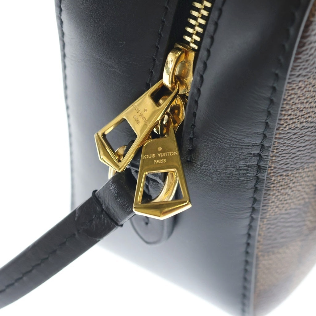 LOUIS VUITTON(ルイヴィトン) ダミエ サンタモニカ PVC レザー ショルダーバッグ ICタイプ ブラウン N40189 レディース