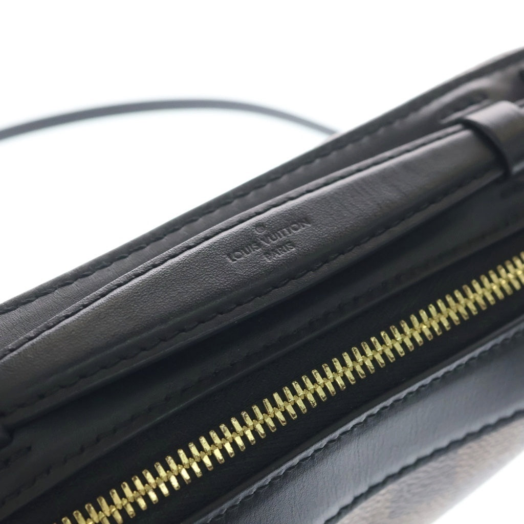 LOUIS VUITTON(ルイヴィトン) ダミエ サンタモニカ PVC レザー ショルダーバッグ ICタイプ ブラウン N40189 レディース