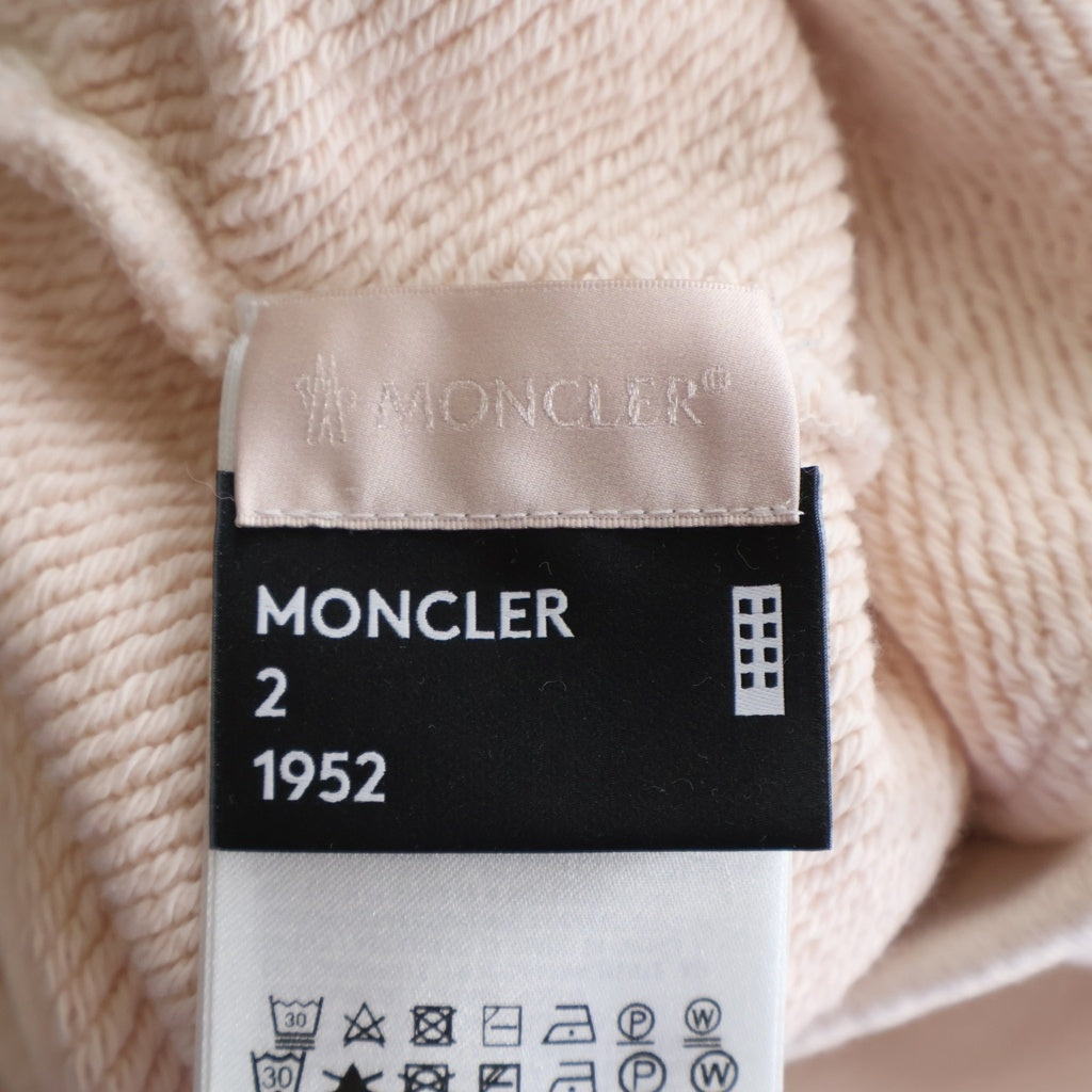 MONCLER(モンクレール) スウェットパンツ ベビーピンク コットン #M