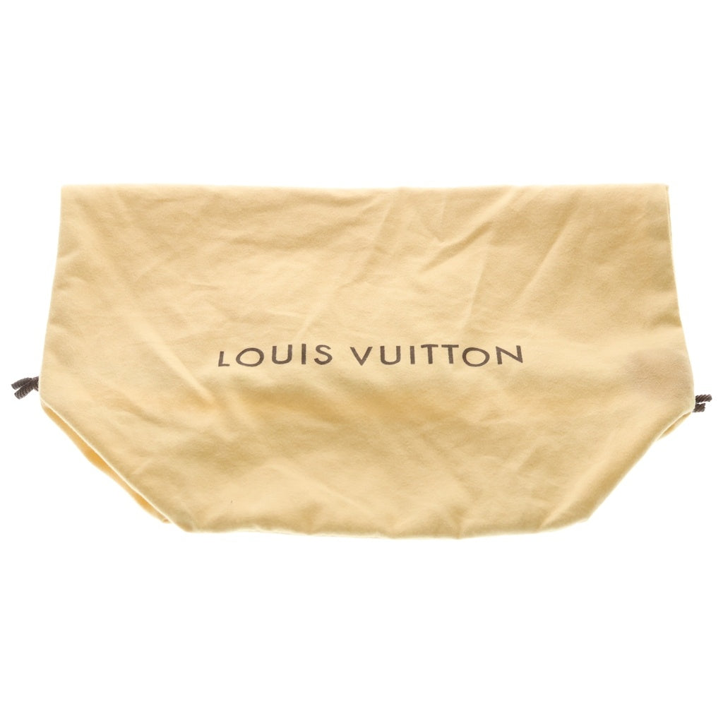 LOUIS VUITTON(ルイヴィトン) ダミエアズール ガリエラPM ショルダーバッグ アイボリー×ブラウン レザー×PVC N55215 ゴールド金具 レディース