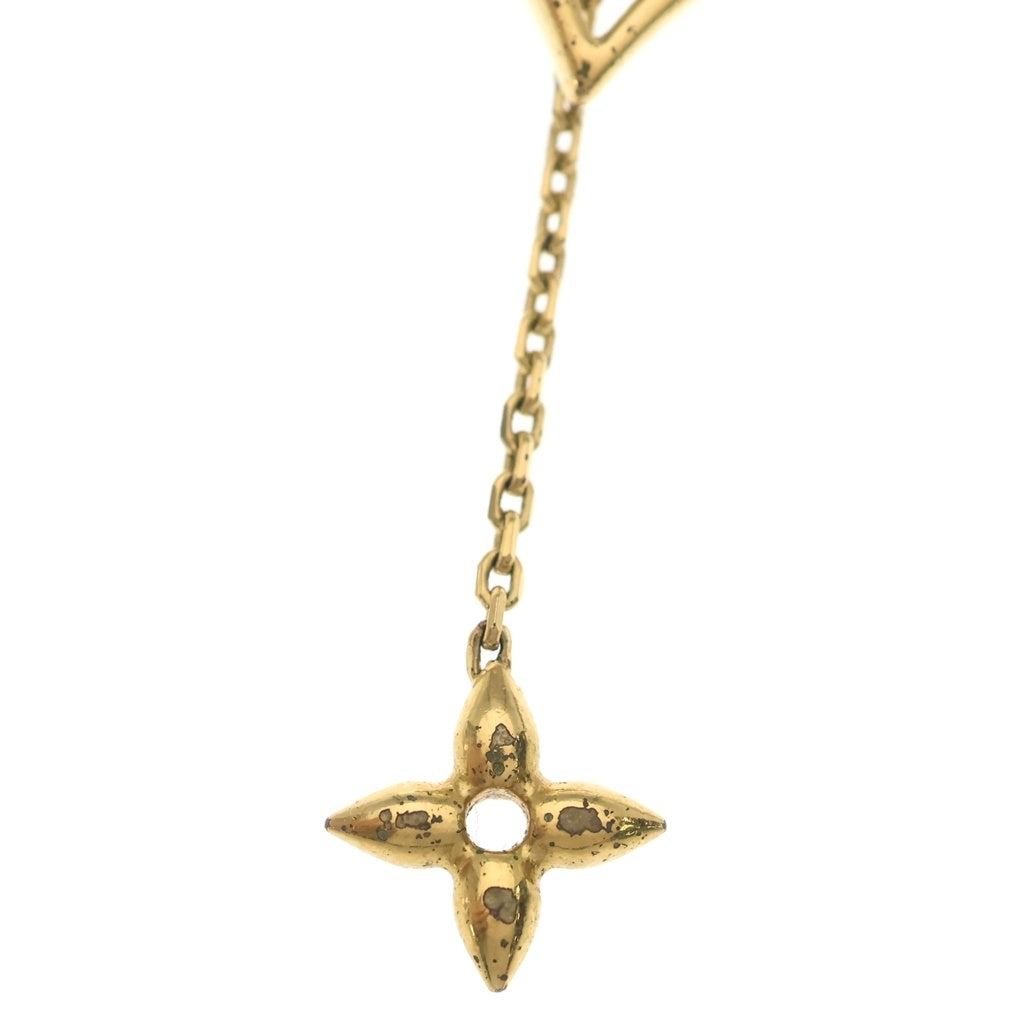 LOUIS VUITTON(ルイヴィトン) モノグラム ネックレス ペンダント チェーン LV フラワーグラム ゴールド M01234 レディース