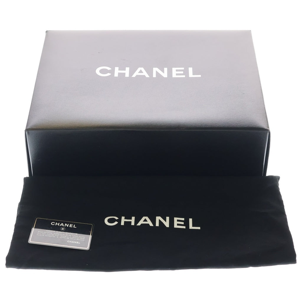 CHANEL(シャネル) ボーイシャネル チェーンショルダーバッグ ブラック ラムスキン シルバー金具 レディース