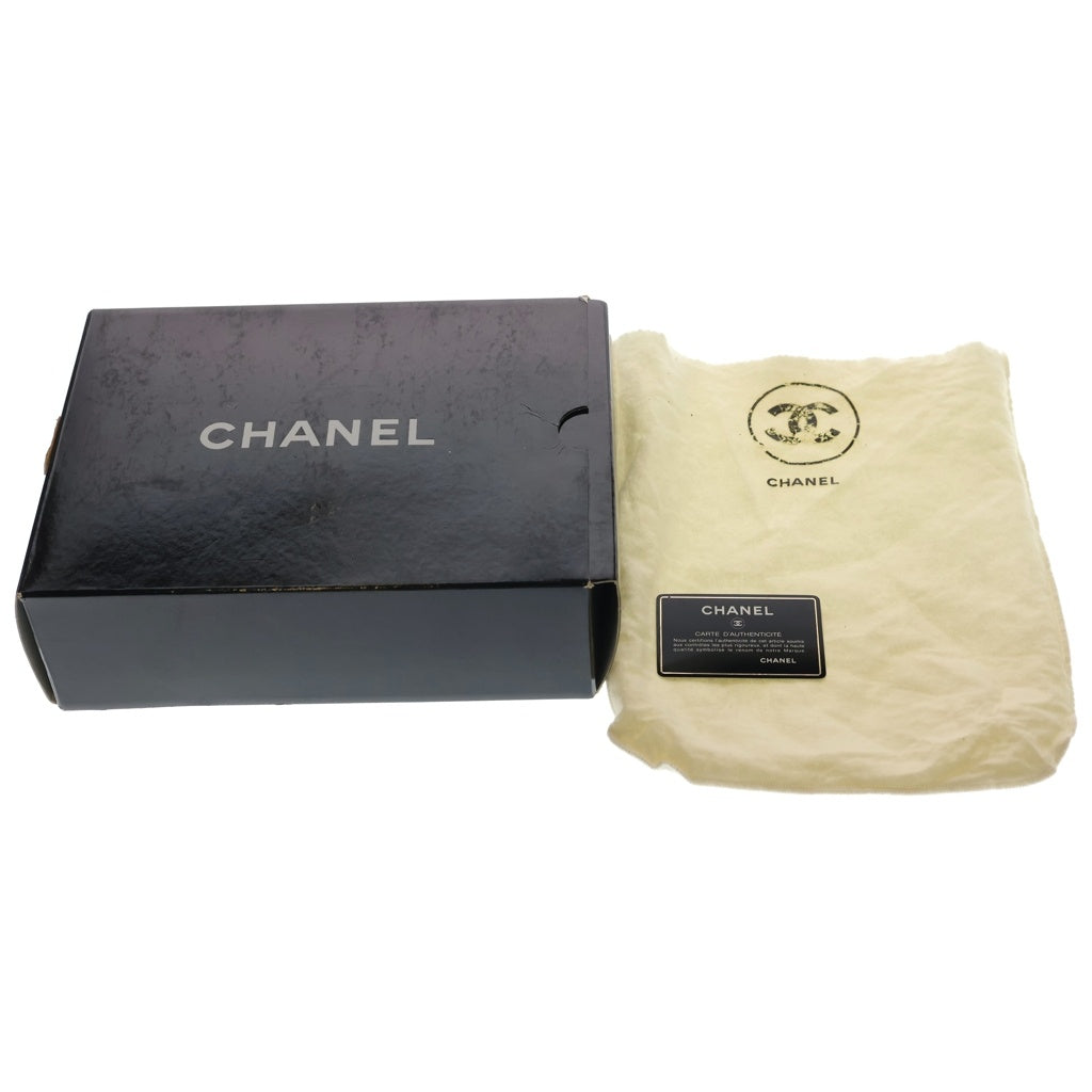 CHANEL(シャネル) マトラッセ25 Wフラップ Wチェーンショルダーバッグ ブラック ラムスキン ゴールド金具 レディース