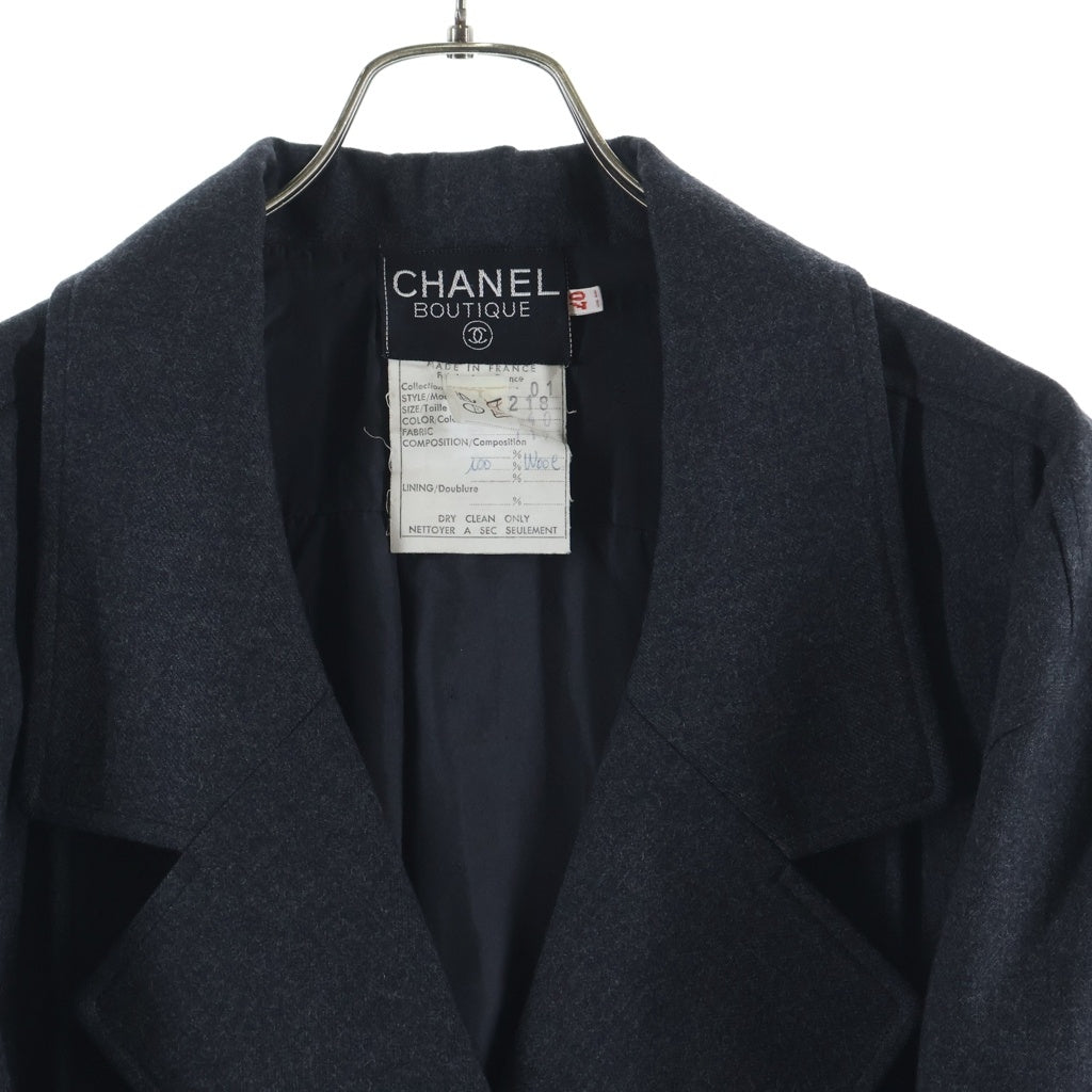 CHANEL(シャネル) ジャケット ウール グレー 40サイズ レディース