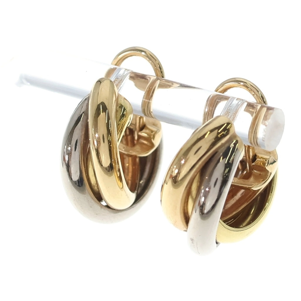 Cartier(カルティエ) トリニティ Au750 K18YG×PG×WG ピアス イエローゴールド/ピンクゴールド/ホワイトゴールド レディース