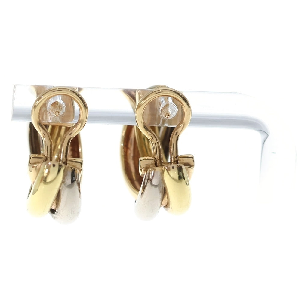 Cartier(カルティエ) トリニティ Au750 K18YG×PG×WG ピアス イエローゴールド/ピンクゴールド/ホワイトゴールド レディース
