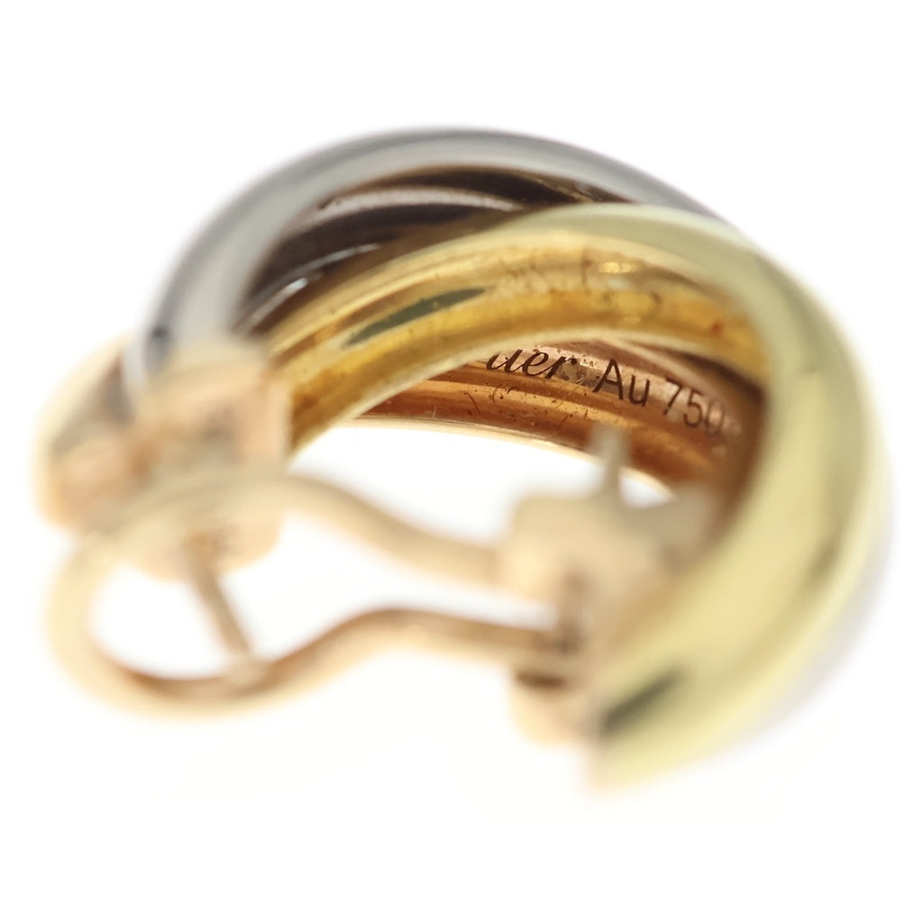 Cartier(カルティエ) トリニティ Au750 K18YG×PG×WG ピアス イエローゴールド/ピンクゴールド/ホワイトゴールド レディース