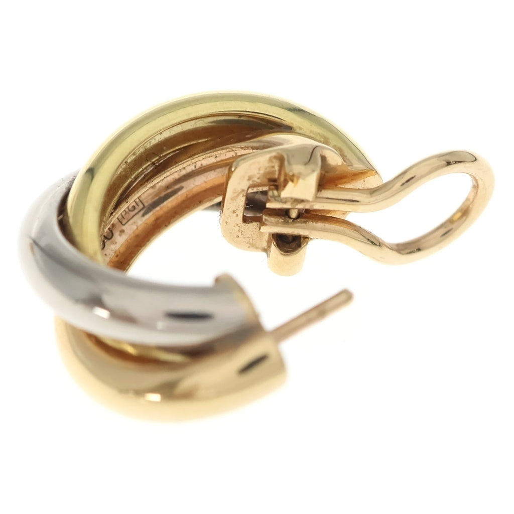 Cartier(カルティエ) トリニティ Au750 K18YG×PG×WG ピアス イエローゴールド/ピンクゴールド/ホワイトゴールド レディース