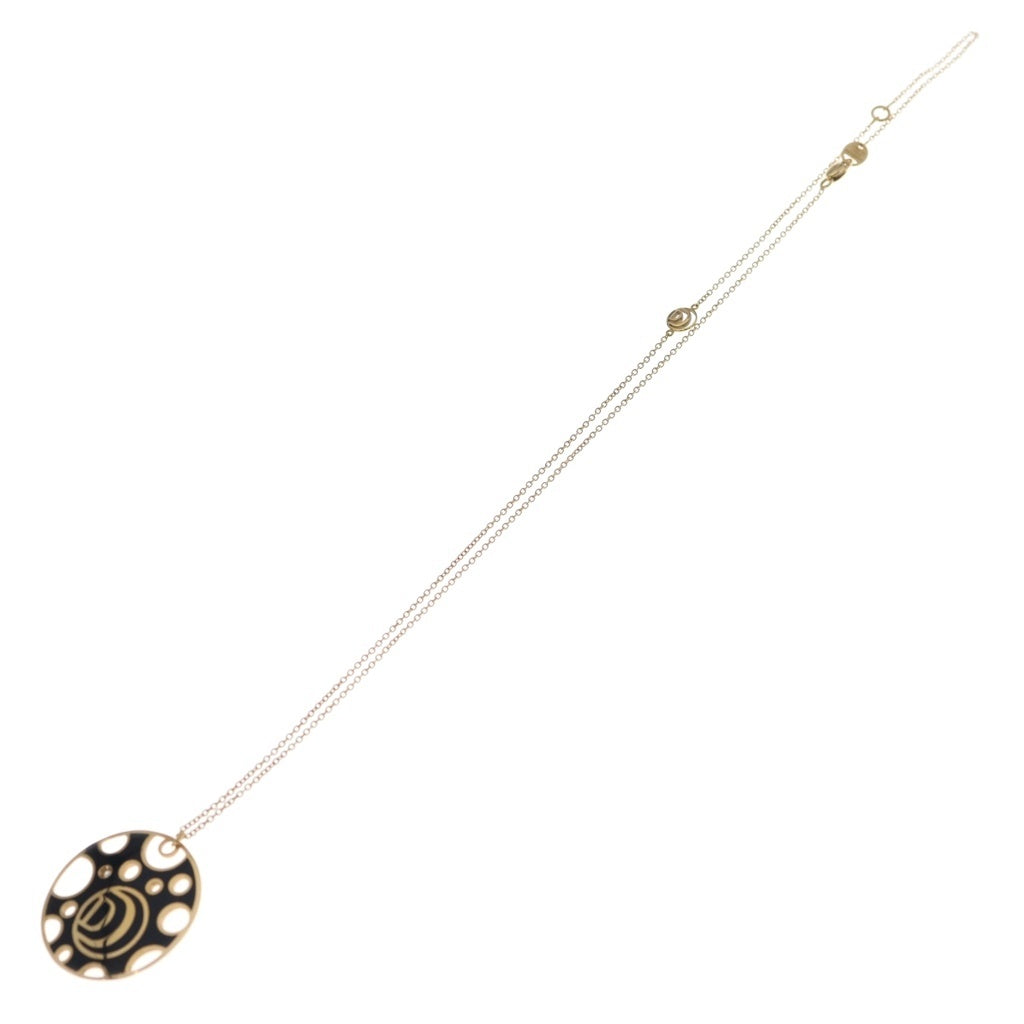 DAMIANI(ダミアーニ) ダミアニッシマ ダブルフェイス リバーシブル 1Pダイヤ Au750 K18PG ネックレス ピンクゴールド/ブラック/ホワイト レディース