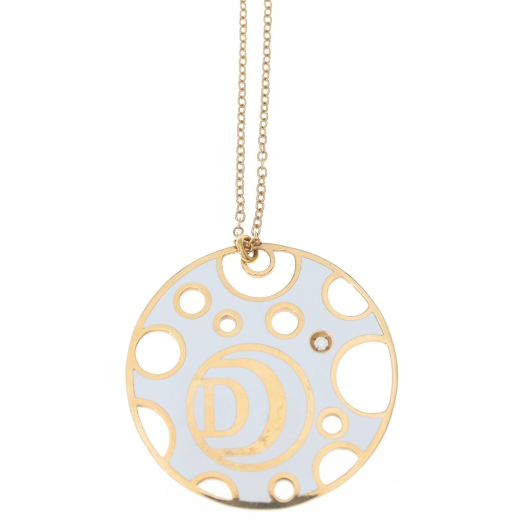 DAMIANI(ダミアーニ) ダミアニッシマ ダブルフェイス リバーシブル 1Pダイヤ Au750 K18PG ネックレス ピンクゴールド/ブラック/ホワイト レディース