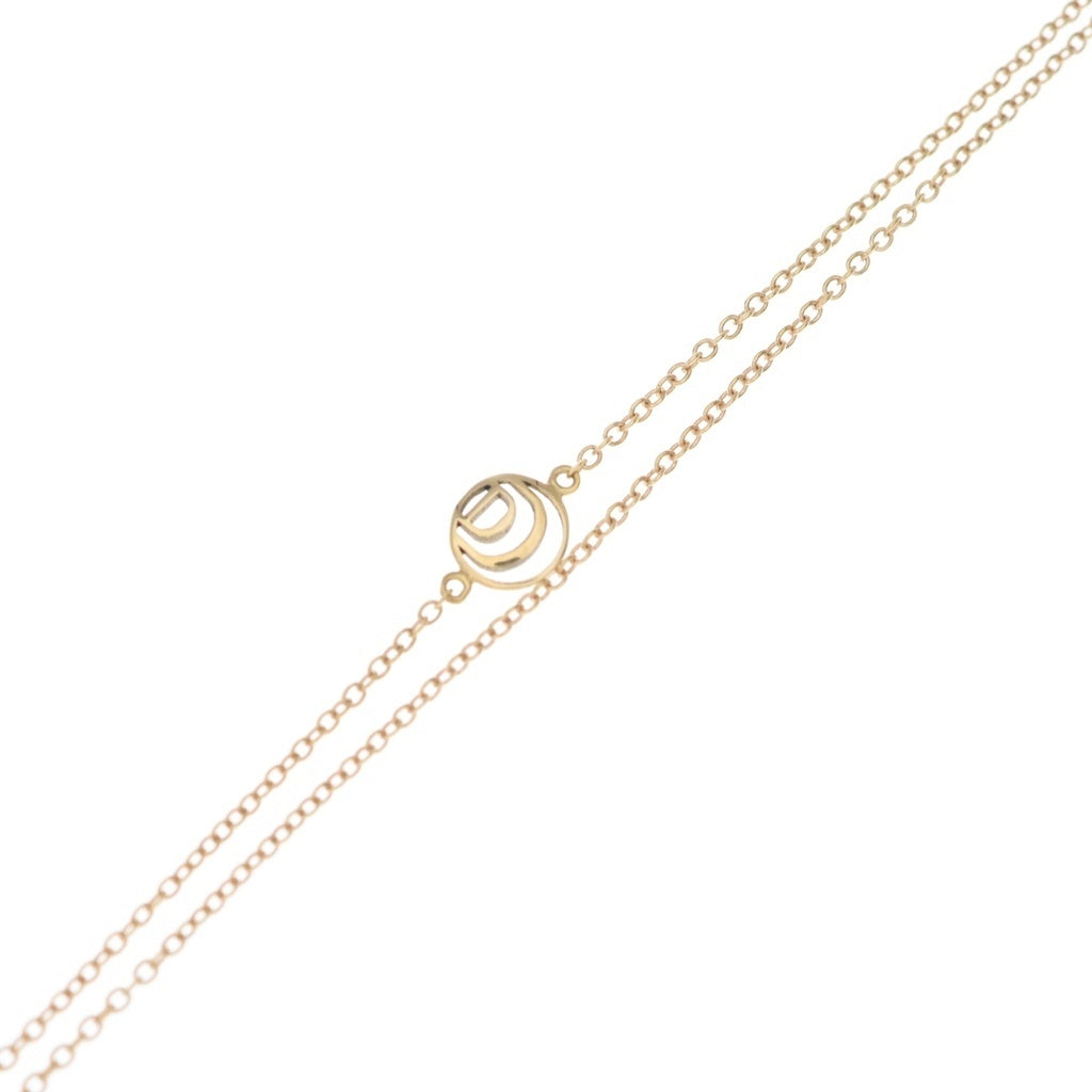 DAMIANI(ダミアーニ) ダミアニッシマ ダブルフェイス リバーシブル 1Pダイヤ Au750 K18PG ネックレス ピンクゴールド/ブラック/ホワイト レディース