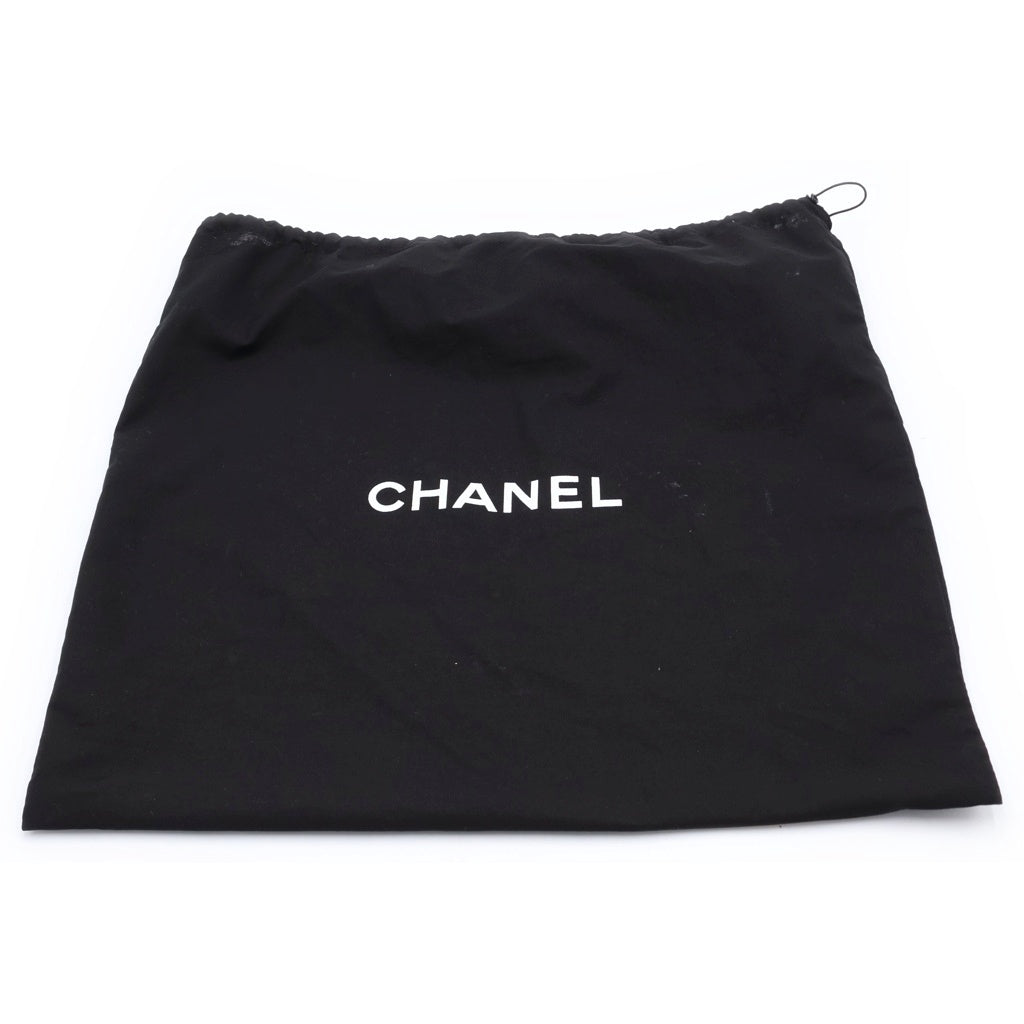 CHANEL(シャネル) デカマトラッセ キャビアスキン シルバー金具 チェーンショルダーバッグ トートバッグ パープル レディース