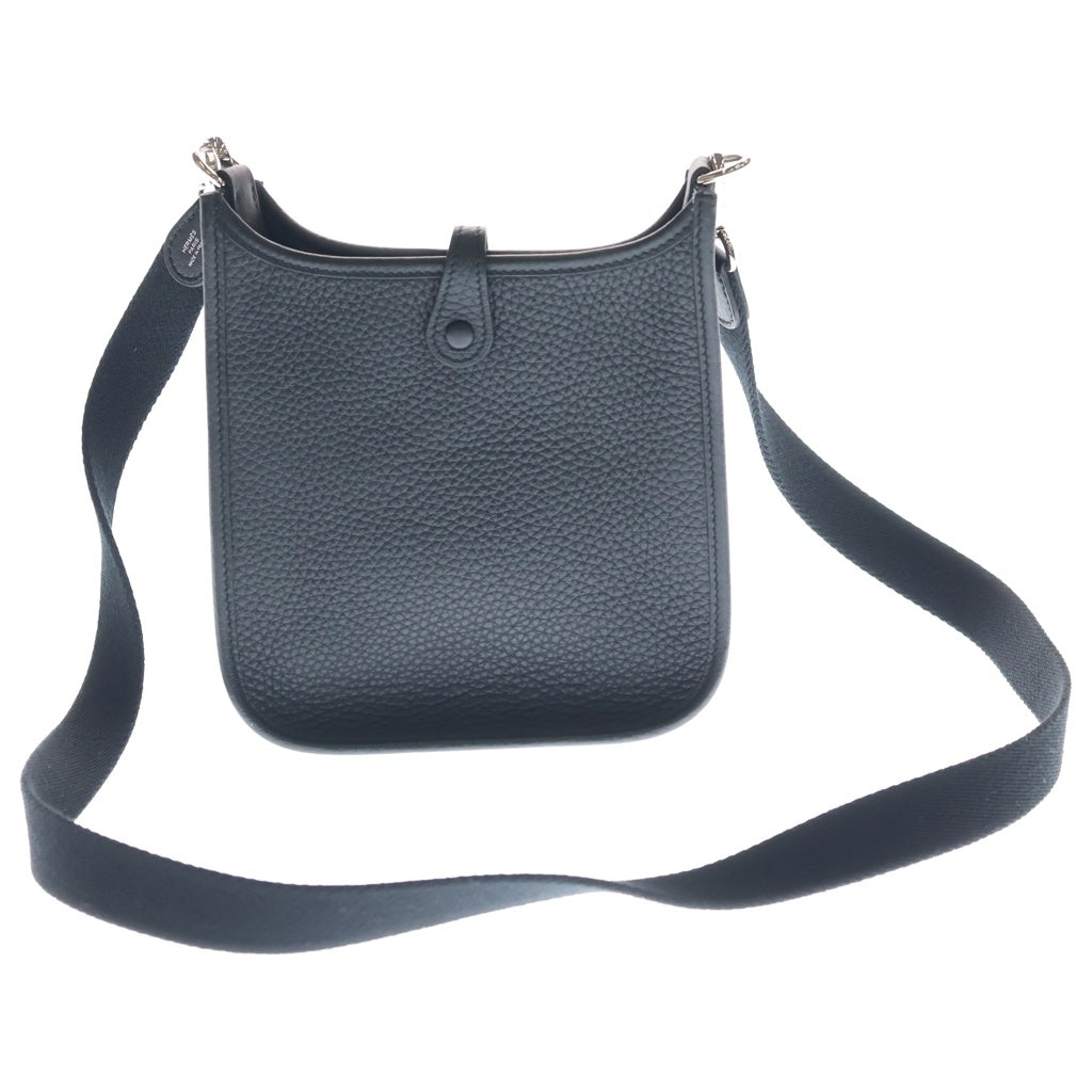 HERMES(エルメス) エヴリンTPM ショルダーバッグ ブラック トリヨンクレマンス K刻印 シルバー金具 レディース
