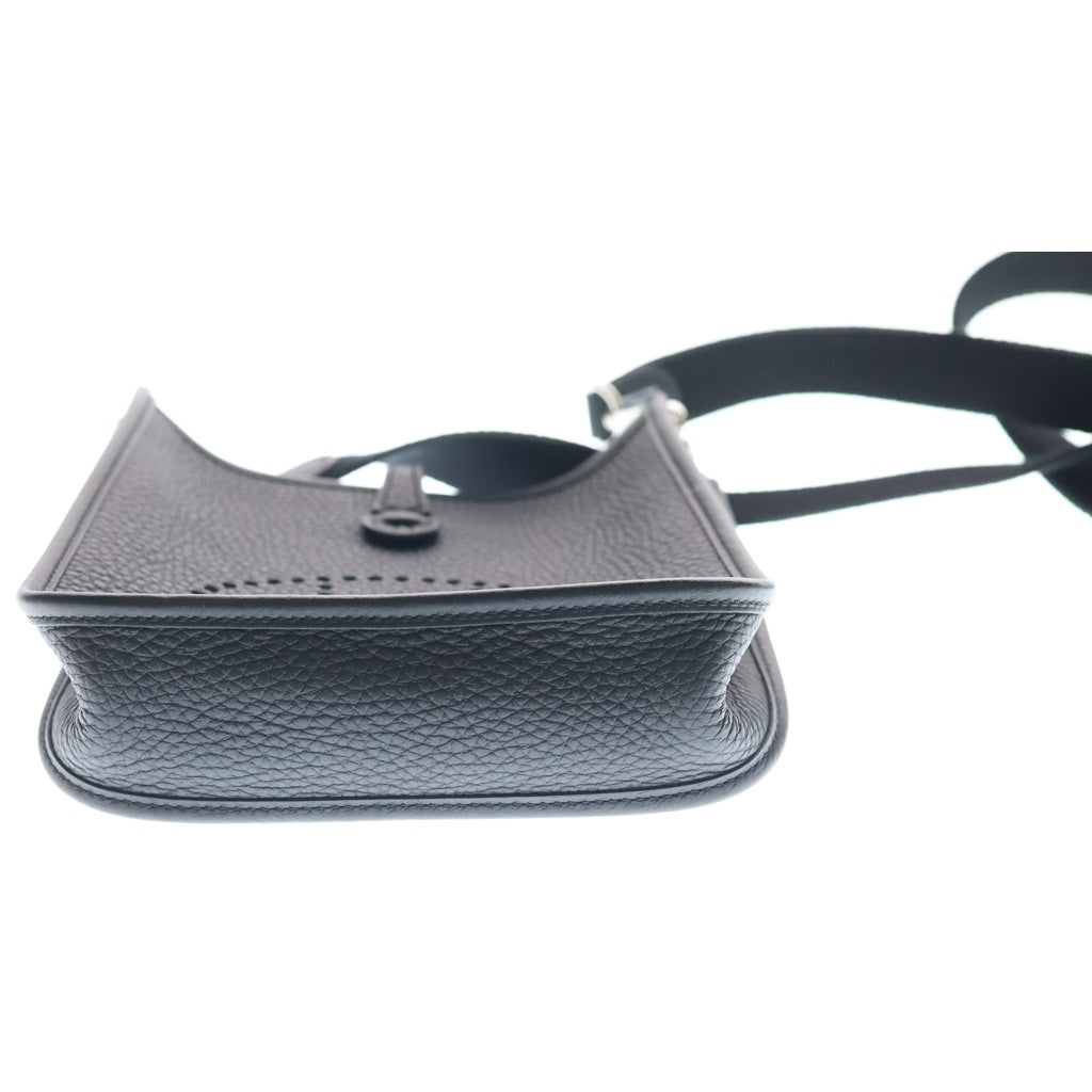 HERMES(エルメス) エヴリンTPM ショルダーバッグ ブラック トリヨンクレマンス K刻印 シルバー金具 レディース