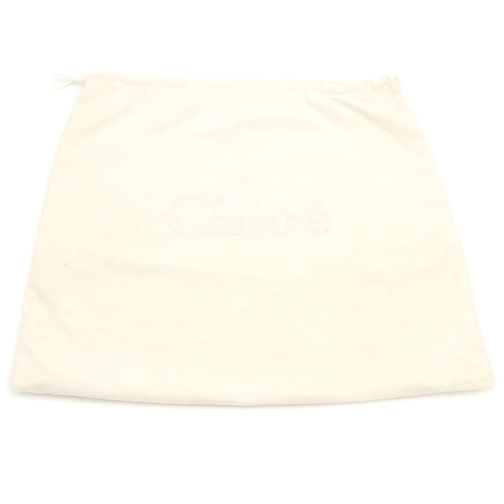 Chloe(クロエ) パディントン ハンドバッグ ライトグレー レザー ゴールド金具 レディース