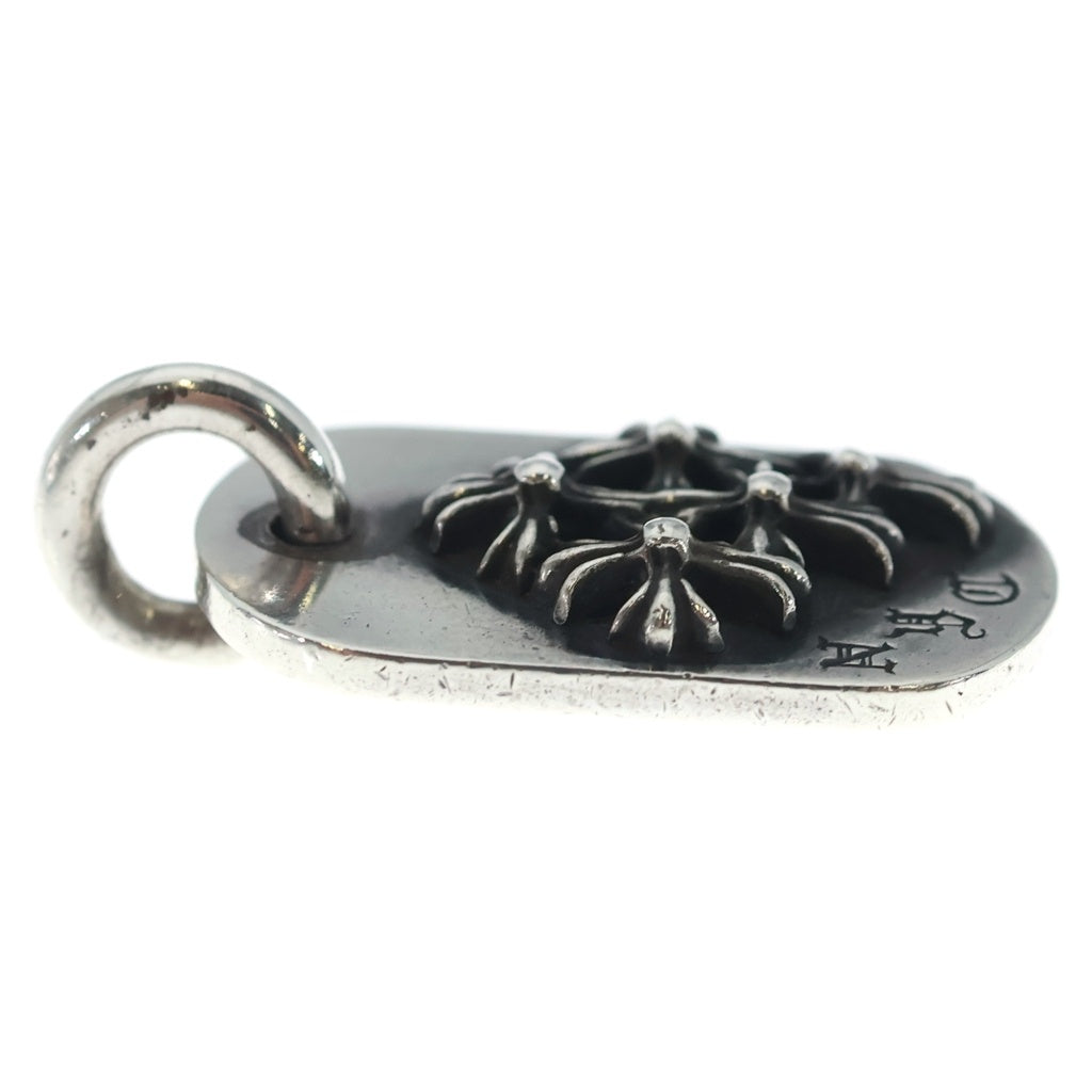 CHROME HEARTS(クロムハーツ) RAISED DOGTAG レイズド ドッグタグ Sv925 チャーム ネックレストップ シルバー