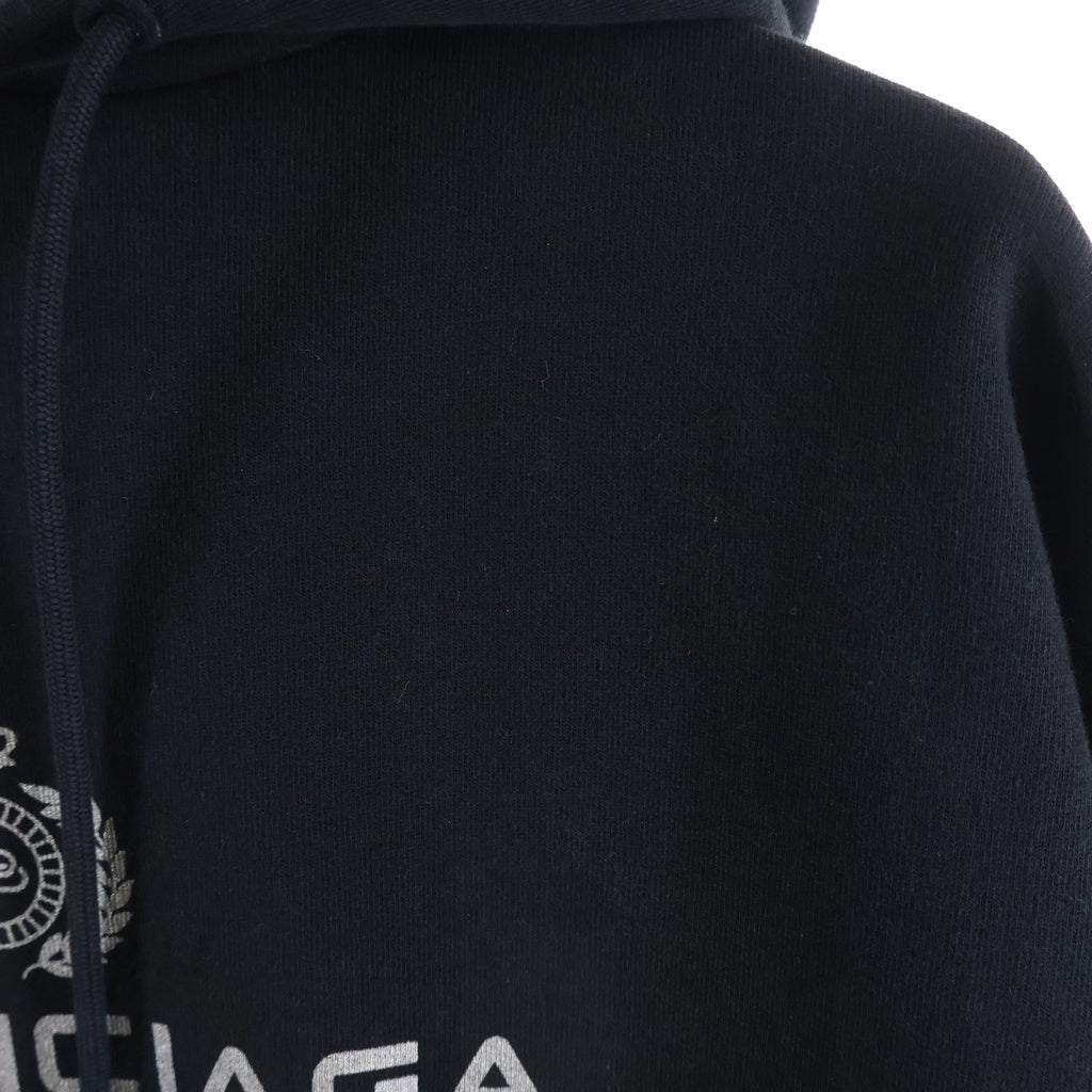 BALENCIAGA(バレンシアガ) フロントロゴパーカー フーディー ブラック #XS 570811