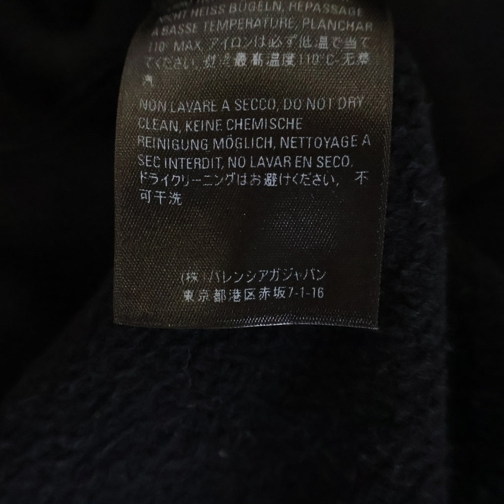 BALENCIAGA(バレンシアガ) フロントロゴパーカー フーディー ブラック #XS 570811