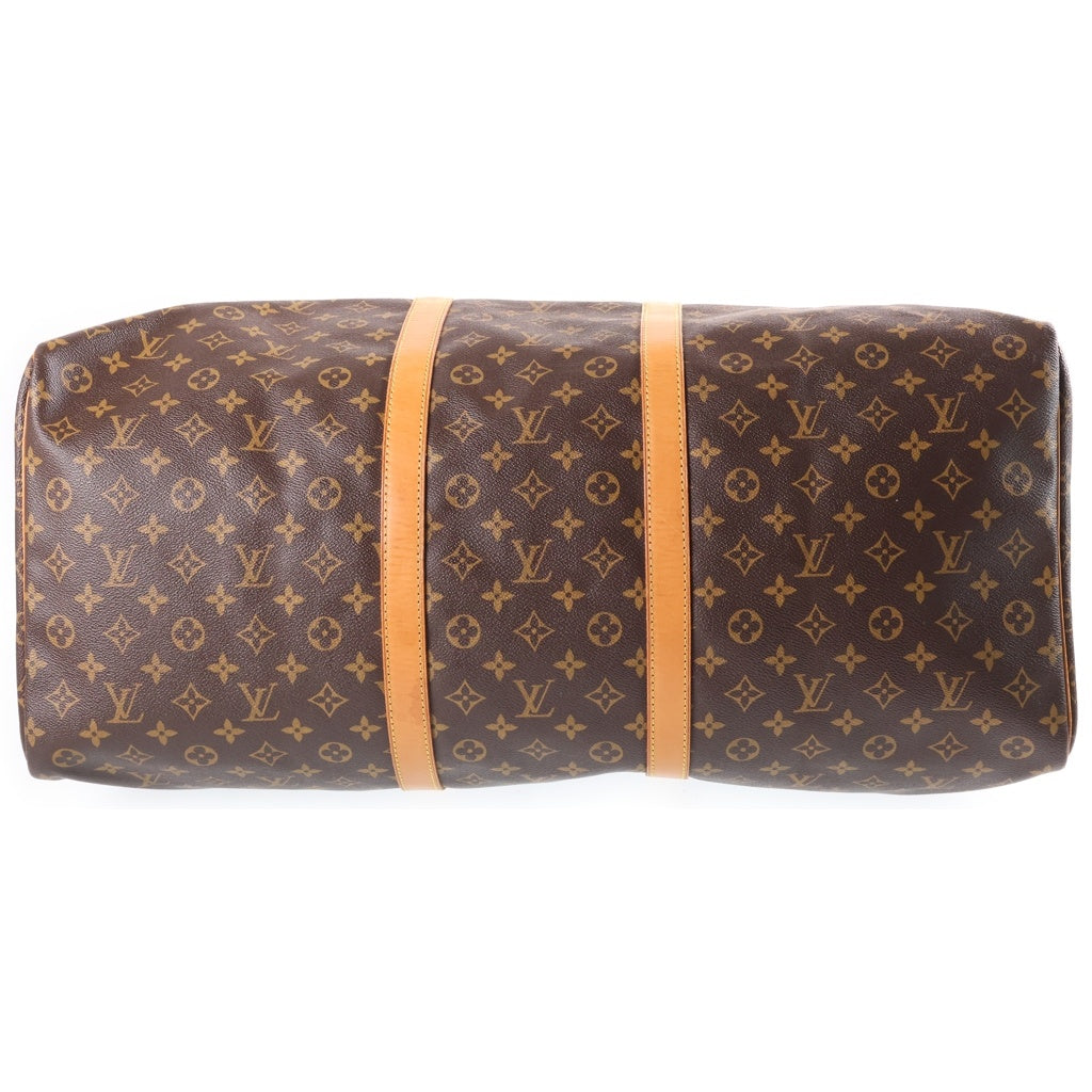 LOUIS VUITTON(ルイヴィトン) モノグラム キーポル60 PVC レザー ハンドバッグ ボストンバッグ ブラウン M41422