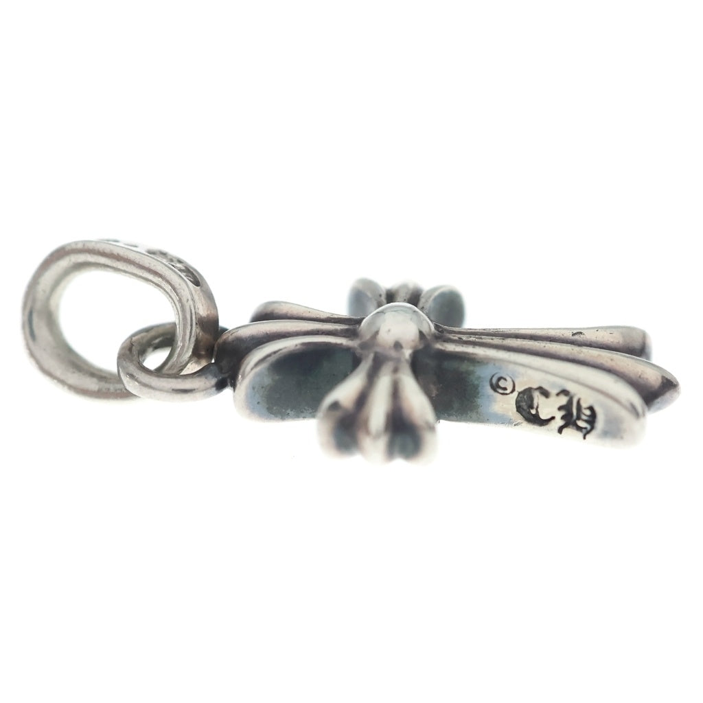 CHROME HEARTS(クロムハーツ) CRS BBYFAT P DMND ベイビーファット PAVEダイヤ チャーム シルバーネックレストップ シルバー