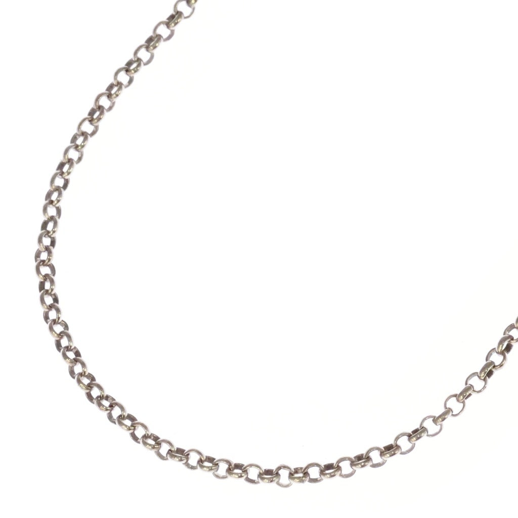 CHROME HEARTS(クロムハーツ) ROLL CHAIN NECKCHAIN R18 ロールチェーン18inch ネックレス シルバー サイズ:18inch