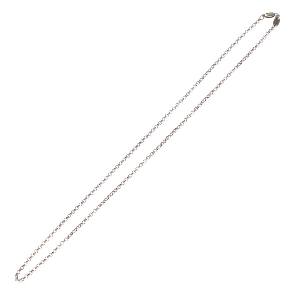 CHROME HEARTS(クロムハーツ) ROLL CHAIN NECKCHAIN R18 ロールチェーン18inch ネックレス シルバー サイズ:18inch