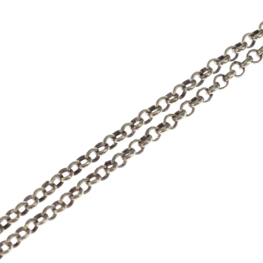 CHROME HEARTS(クロムハーツ) ROLL CHAIN NECKCHAIN R18 ロールチェーン18inch ネックレス シルバー サイズ:18inch
