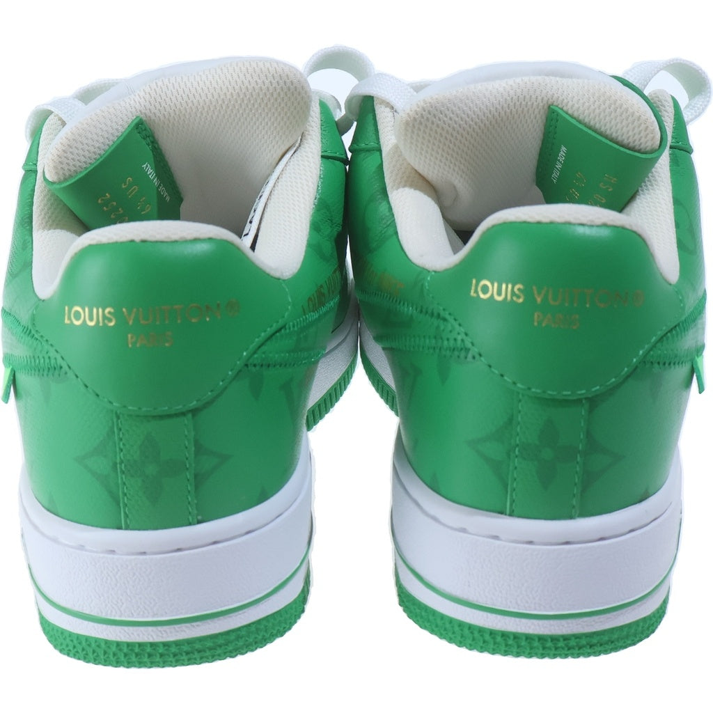 LOUIS VUITTON(ルイヴィトン) LOUIS VUITTON×Nike Air Force 1 Low エアフォース1 ロー バイ ヴァージル アブロー ホワイト/グリーン MS0252 レディース