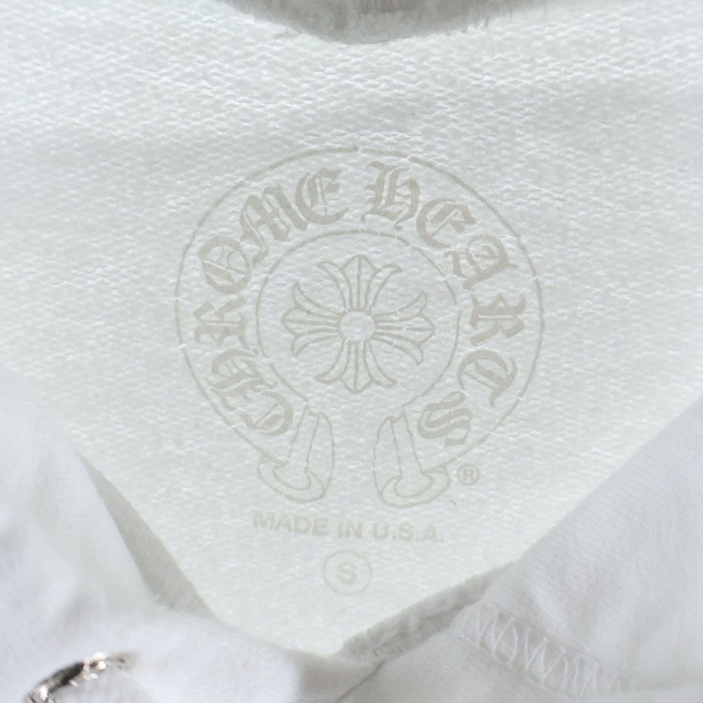 CHROME HEARTS(クロムハーツ) LLS HOODIE プルオーバーフーディ プリントパーカー ホワイト 037-092432