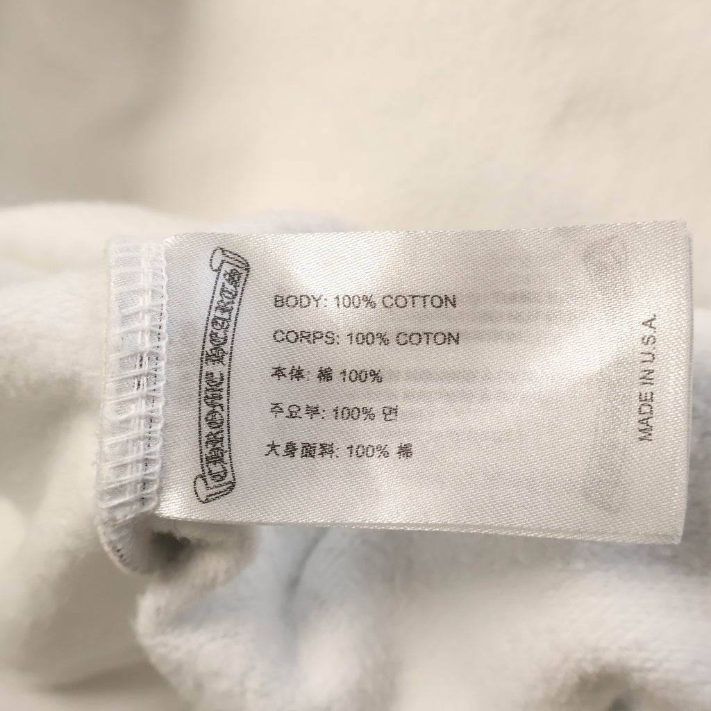 CHROME HEARTS(クロムハーツ) LLS HOODIE プルオーバーフーディ プリントパーカー ホワイト 037-092432