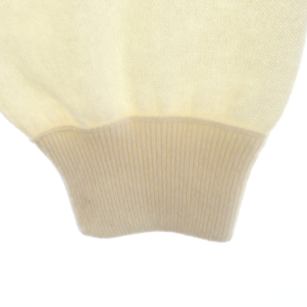 LOUIS VUITTON(ルイヴィトン) 19SS Cashmere Logo Knit インサイドアウト カシミヤ クルーネックニット アイボリー RM191 JZE HGN62W