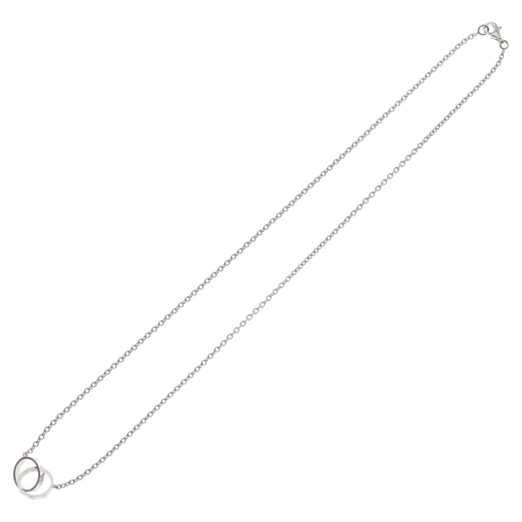 Cartier(カルティエ) ベビーラブ ネックレス ペンダント チェーン ホワイトゴールド 750WG レディース