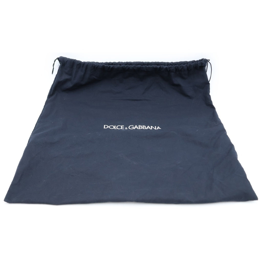 DOLCE & GABBANA(ドルチェアンドガッバーナ) レオパード柄 ハンド チェーンショルダーバッグ ブラウン レディース