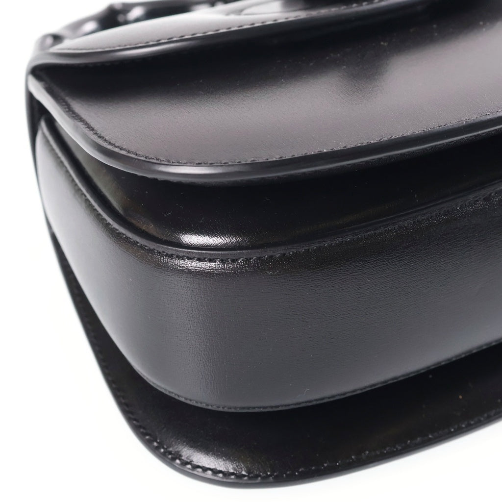 GUCCI(グッチ) バンブー 1947 ミニ ショルダーバッグ ソーブラック ブラック レザー 686864 レディース