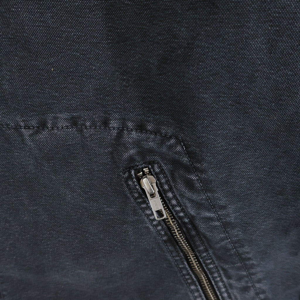 MM6 Maison Margiela(エムエムシックスメゾンマルジェラ) 25SS Heavy Weight Washed Chore Jacket チョアジャケット ブラック SH0AM0041