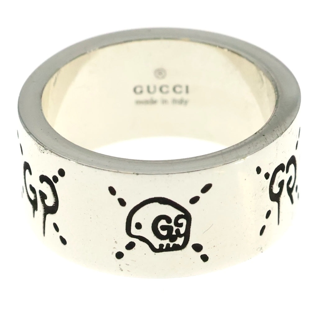 GUCCI(グッチ) ゴースト GG リング スカル 指輪 SV925 シルバー