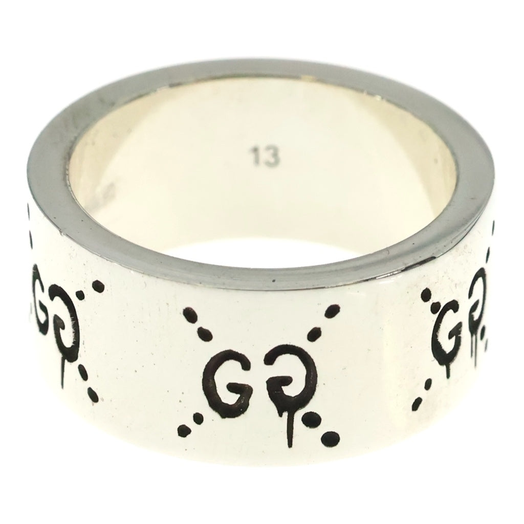 GUCCI(グッチ) ゴースト GG リング スカル 指輪 SV925 シルバー